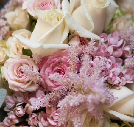 LES JOLIES CHOSES Fleuriste Nantes Bouquet Rose Pale