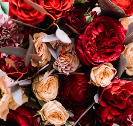 LES JOLIES CHOSES Fleuriste Nantes Bouquet Rouge